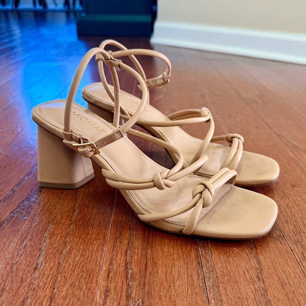 Michael Kors Nude Heels NWOT